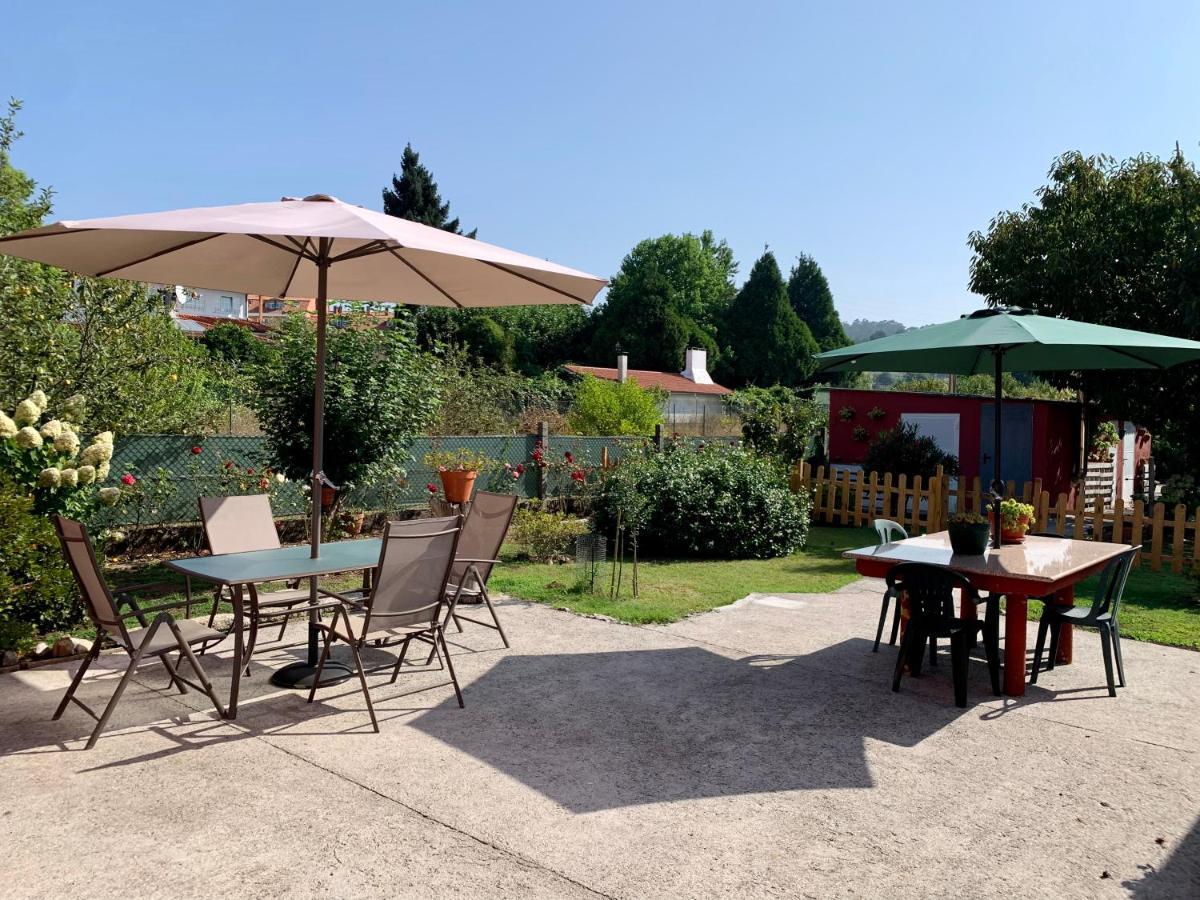Apartmán A Casa Vermella Con Jardin A 10 Minutos De Santiago De Compostela Ortono Exteriér fotografie
