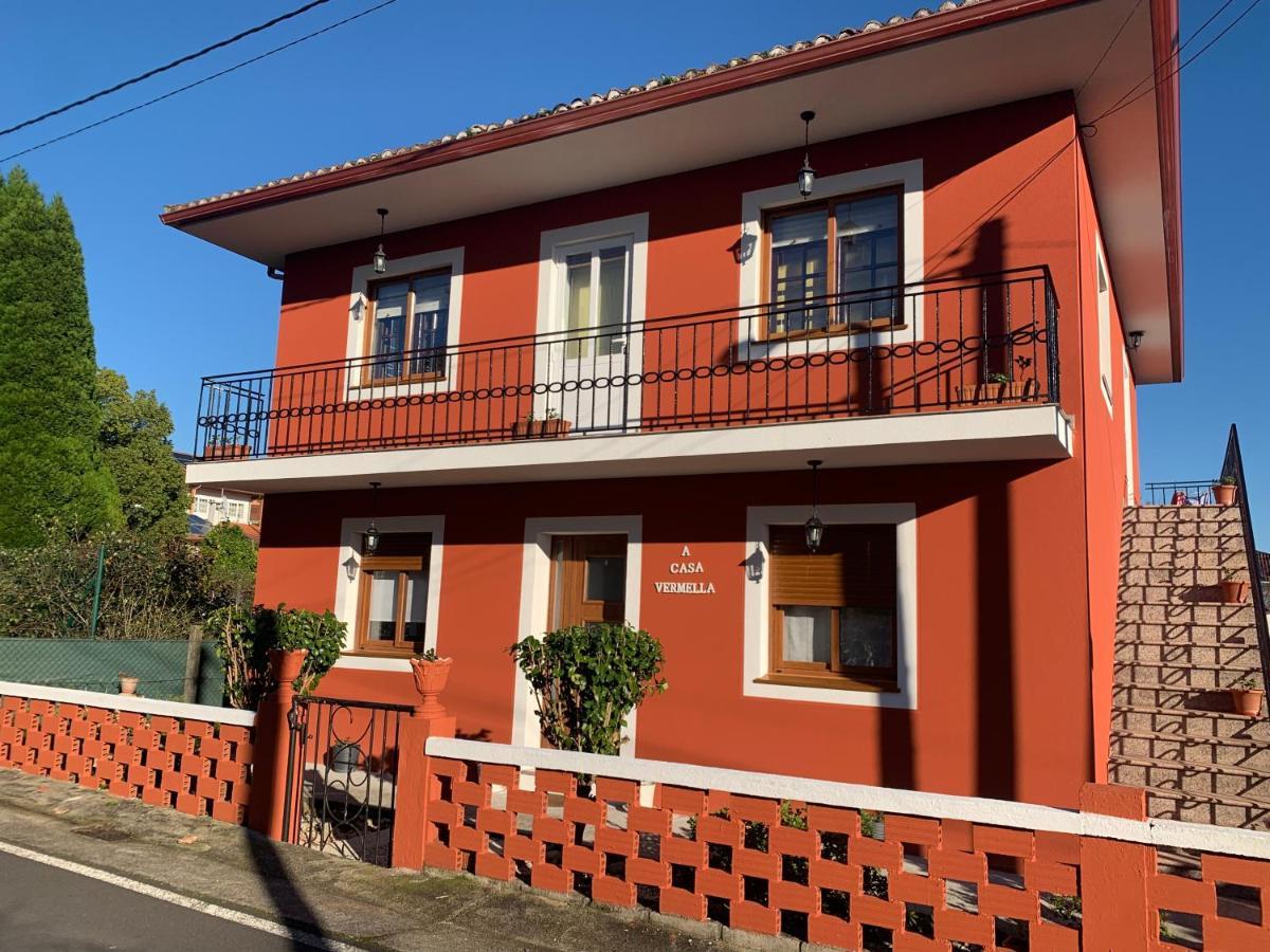 Apartmán A Casa Vermella Con Jardin A 10 Minutos De Santiago De Compostela Ortono Exteriér fotografie